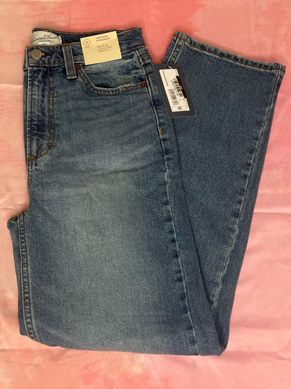 Women's Highest-Rise Vintage Straight Jeans Universal Thread Vintage Medium Wash - Picture 9 of 9